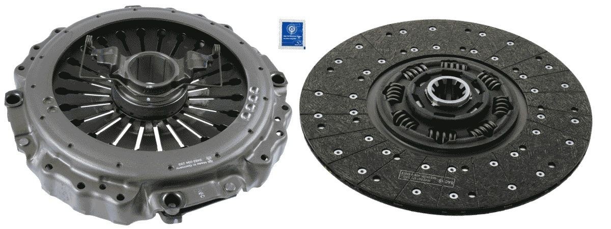 SACHS 430mm Ø: 430mm, Mounting Type: Pre-assembled Clutch replacement kit 3400 127 201 buy