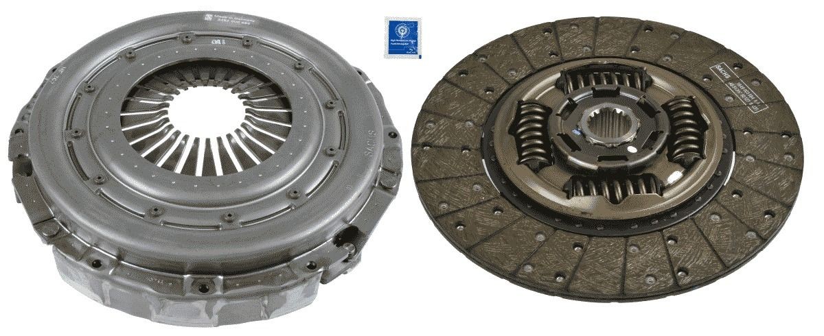 SACHS without clutch release bearing, 362mm Ø: 362mm Clutch replacement kit 3400 700 484 buy