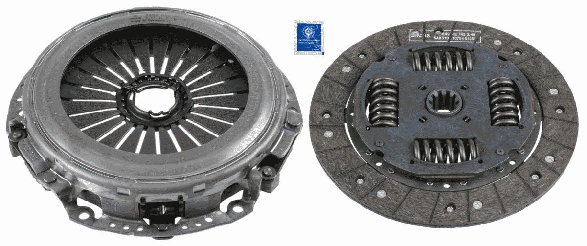 SACHS XTend 3400 700 514 Clutch kit without clutch release bearing, with automatic adjustment, 280mm