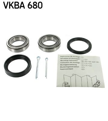 SKF VKBA680 Wheel bearing kit AUR117