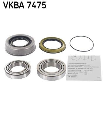 Nissan NP300 PICKUP Wheel bearing kit SKF VKBA 7475 cheap