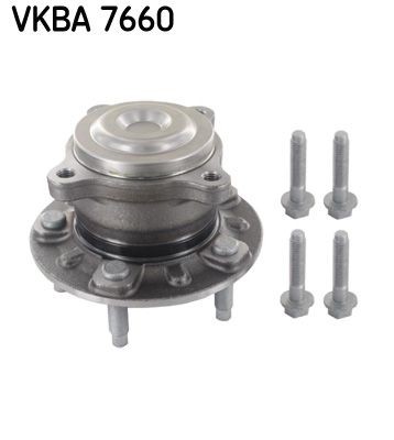 SKF VKBA 7660 Wheel bearing OPEL Astra J Box Body / Hatchback (P10)