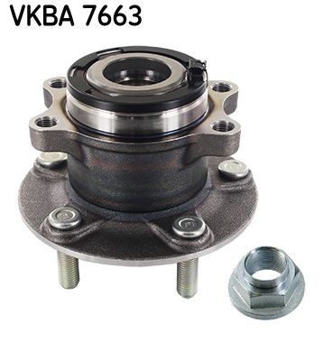 SKF VKBA 7663 Wheel bearing kit with integrated ABS sensor
