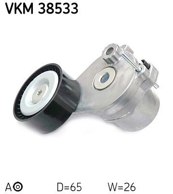 SKF Tensioner pulley MERCEDES-BENZ C-Class Saloon (W205) new VKM 38533