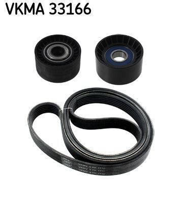 SKF VKMA 33166 V-Ribbed Belt Set