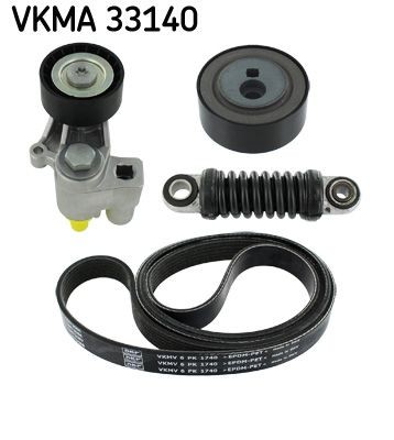 SKF Poly V-belt kit VKMA 33166