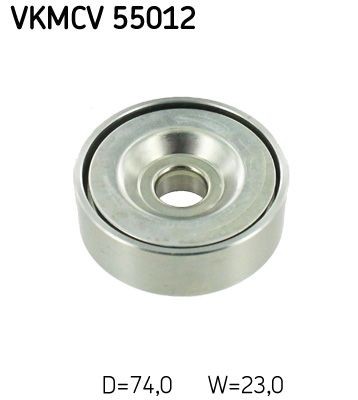 SKF VKMCV55012 Deflection / Guide Pulley, v-ribbed belt 51.95800-6087