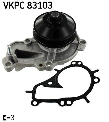 SKF VKPC 83103 Opel CORSA 2020 Engine water pump