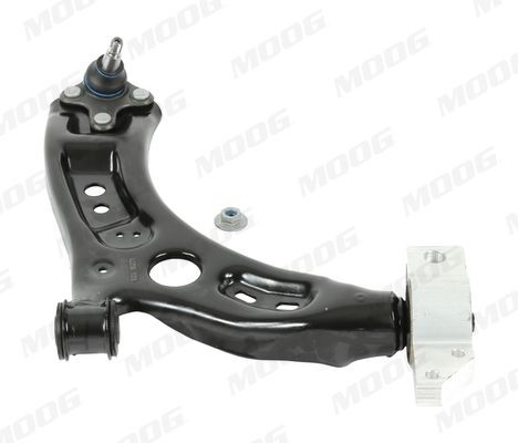 MOOG VO-WP-13344 Suspension arm with rubber mount, Front Axle Right, Control Arm, Sheet Steel