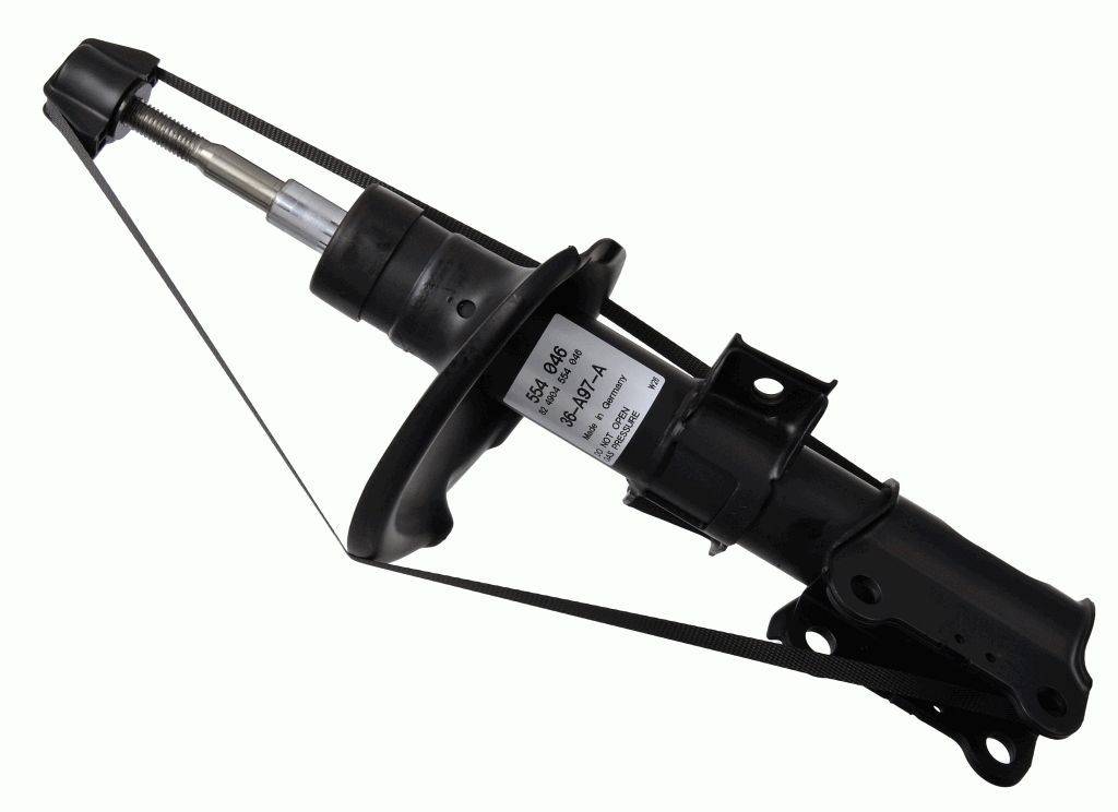 SACHS 554046 Shock absorber Gas Pressure, Twin-Tube, Suspension Strut, Top pin