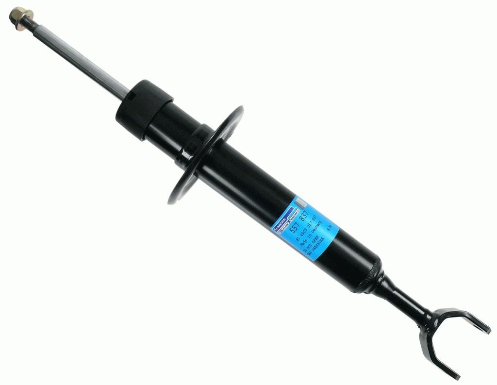 SACHS 557837 Shock absorber Gas Pressure, Twin-Tube, Telescopic Shock Absorber, Top pin, Bottom Fork