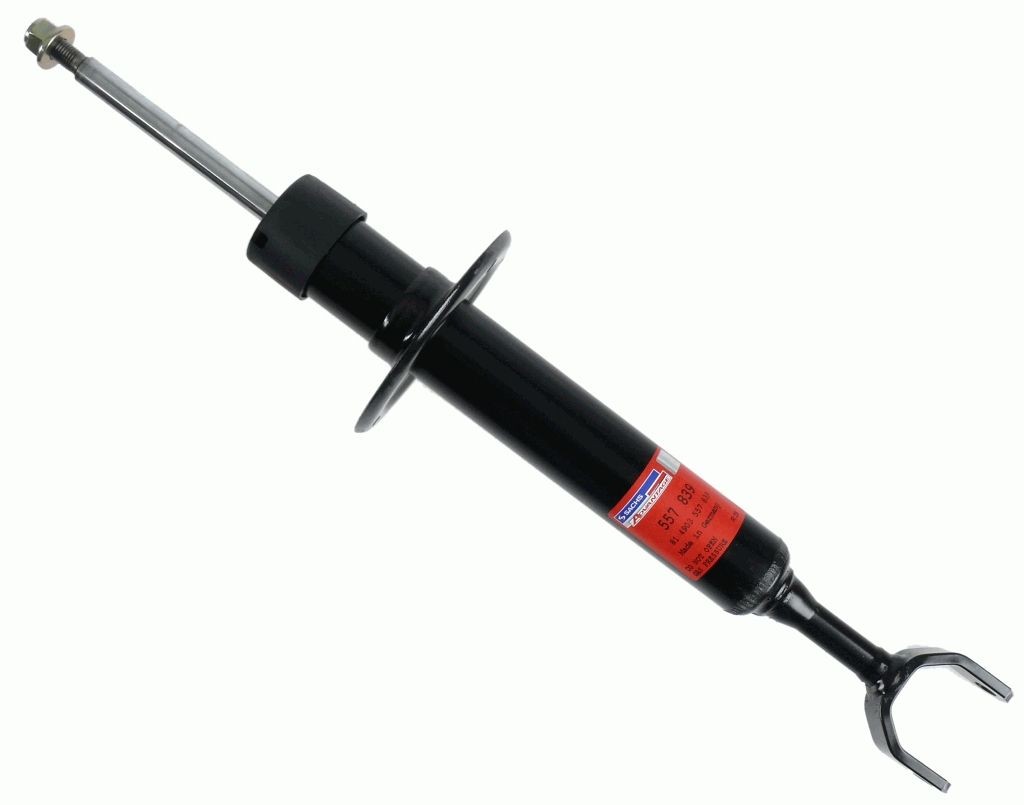 SACHS 557 839 Shock absorber Gas Pressure, Twin-Tube, Telescopic Shock Absorber, Top pin, Bottom Fork
