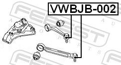 VWBJB002 Repair Kit, ball joint FEBEST VWBJB-002 review and test