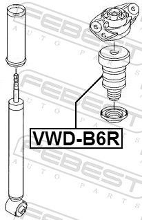 VWDB6R Bump Stop FEBEST VWD-B6R review and test