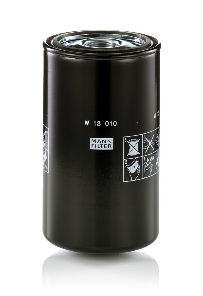 MANN-FILTER W 13 010 Filter, operating hydraulics 129 mm
