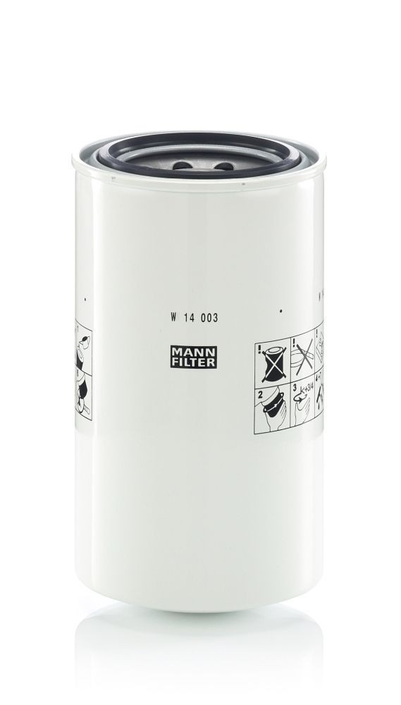 MANN-FILTER W14003 Filter, operating hydraulics 8200 5016