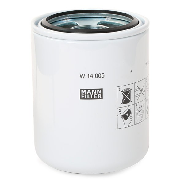 MANN-FILTER W14005 Filter, operating hydraulics 136 mm