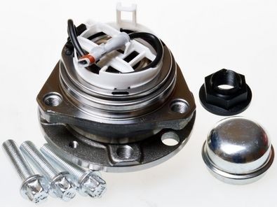 DENCKERMANN W413372 Wheel bearing kit with integrated ABS sensor, 119 mm