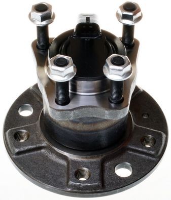 DENCKERMANN W413376 Wheel bearing kit with integrated ABS sensor, 140 mm