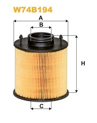 W74B194 WIX FILTERS Harnstofffilter NISSAN ATLEON