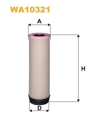 WIX FILTERS WA10321 Air filter A004 094 7304