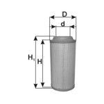 PZL Filters 266,0mm, Air Recirculation Filter Engine air filter WA201840 buy