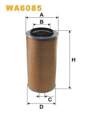 WIX FILTERS WA6085 Air filter A001 094 46 04