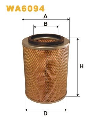 WIX FILTERS WA6094 Air filter CH12285