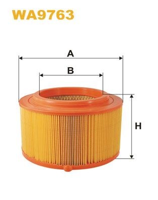 WIX FILTERS 138mm, 221mm, Filter Insert Height: 138mm Engine air filter WA9763 buy