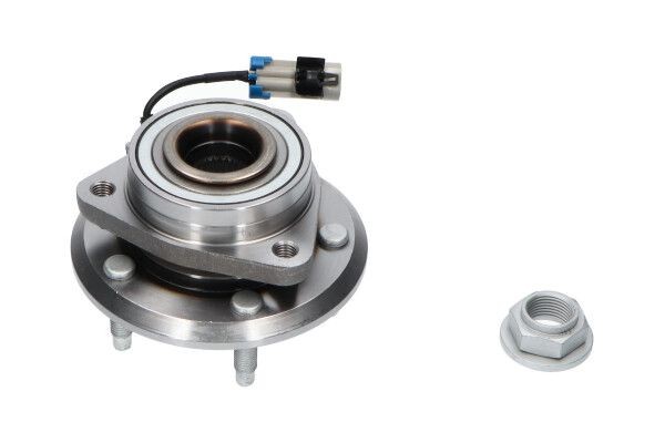 WBH-1003 Hub bearing & wheel bearing kit WBH-1003 KAVO PARTS Front Axle, with integrated ABS sensor, 91 mm