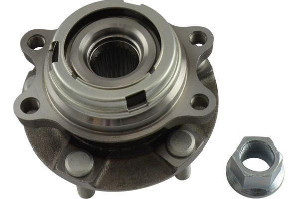 KAVO PARTS WBK-6534 Wheel bearing kit Front Axle, with integrated magnetic sensor ring, 136 mm