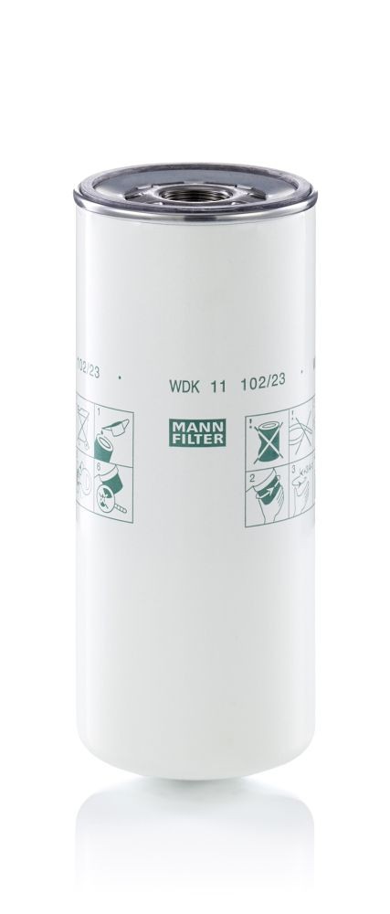MANN-FILTER Spin-on Filter Height: 262mm Inline fuel filter WDK 11 102/23 buy