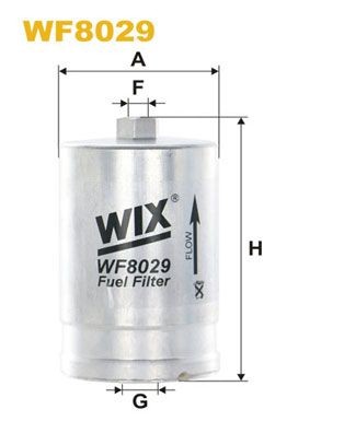 WIX FILTERS WF8029 Fuel filter 431133511 D