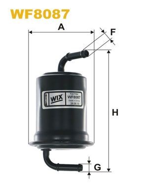 WIX FILTERS WF8087 Fuel filter F 220-20490