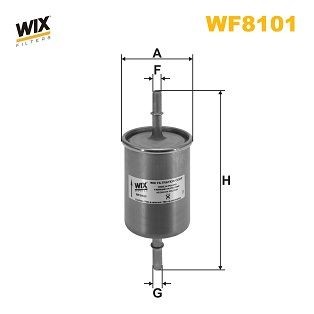 WIX FILTERS WF8101 Fuel filter C2S2768