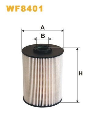 WIX FILTERS Filter Insert Height: 118mm Inline fuel filter WF8401 buy