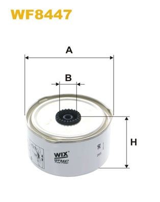 WIX FILTERS WF8447 Fuel filter WJI 500020