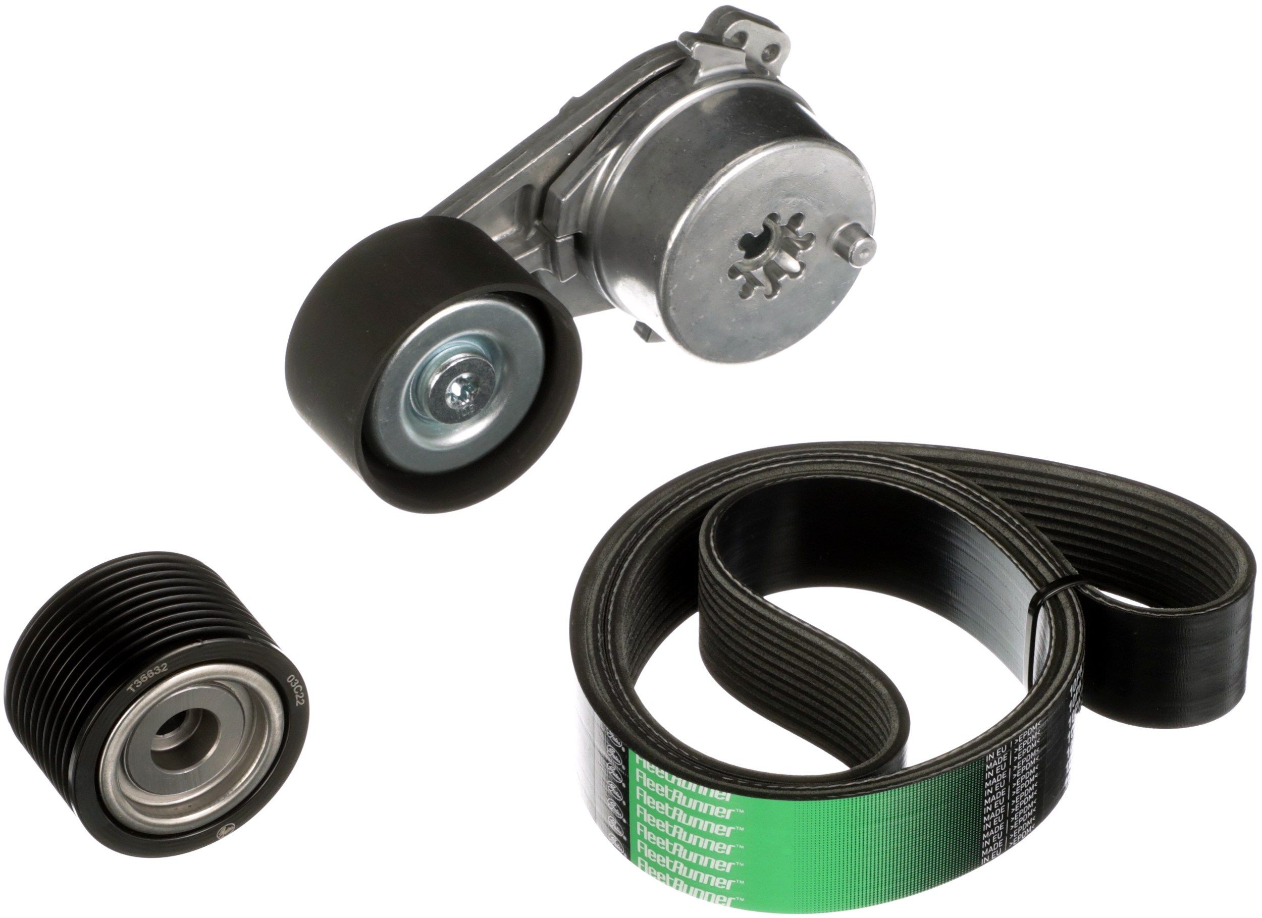 7803-21155 GATES FleetRunner™ Micro-V® Kit T36055 Timing belt tensioner pulley ERR7295