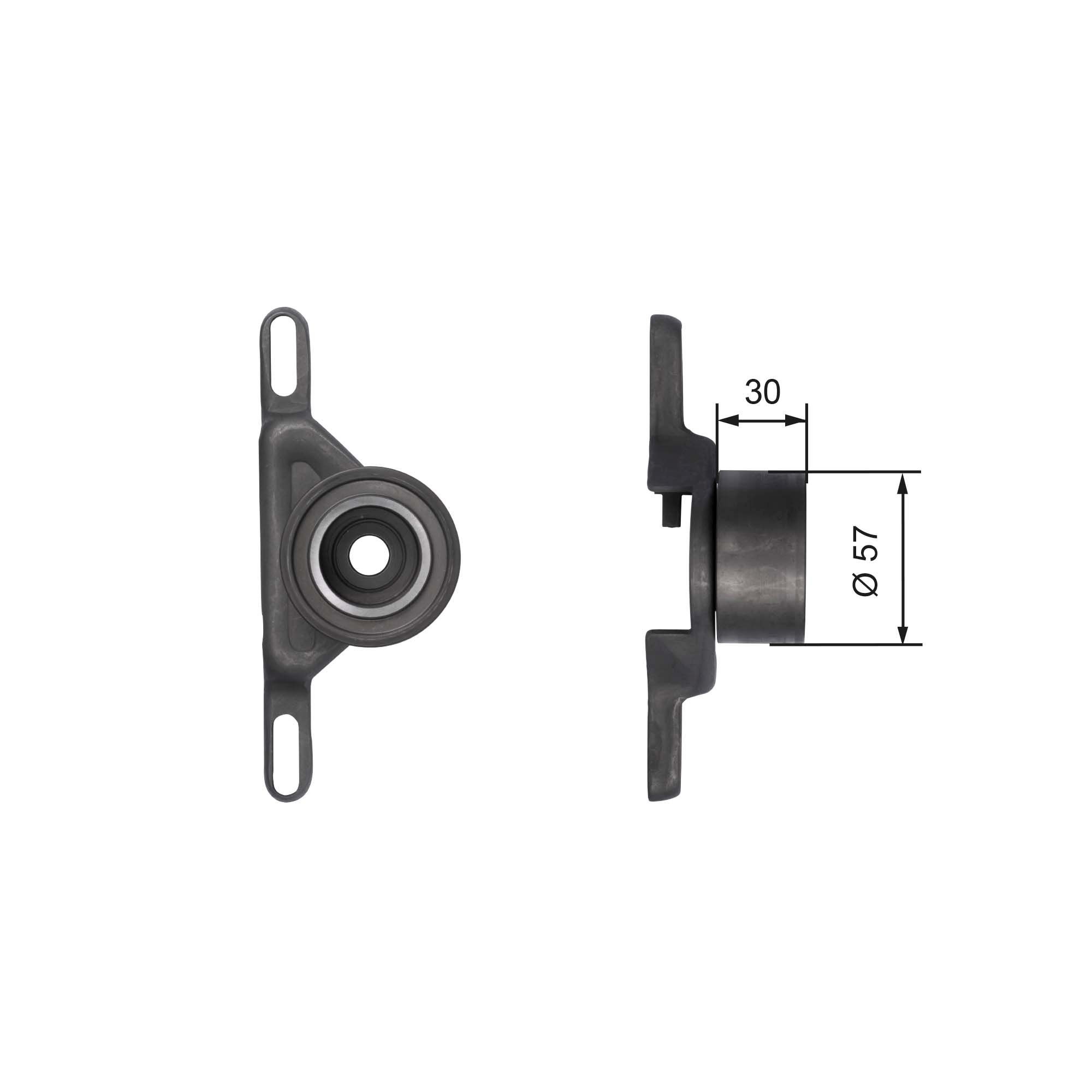 GATES FleetRunner™ Micro-V® Stretch Fit® T41147 Timing belt tensioner pulley