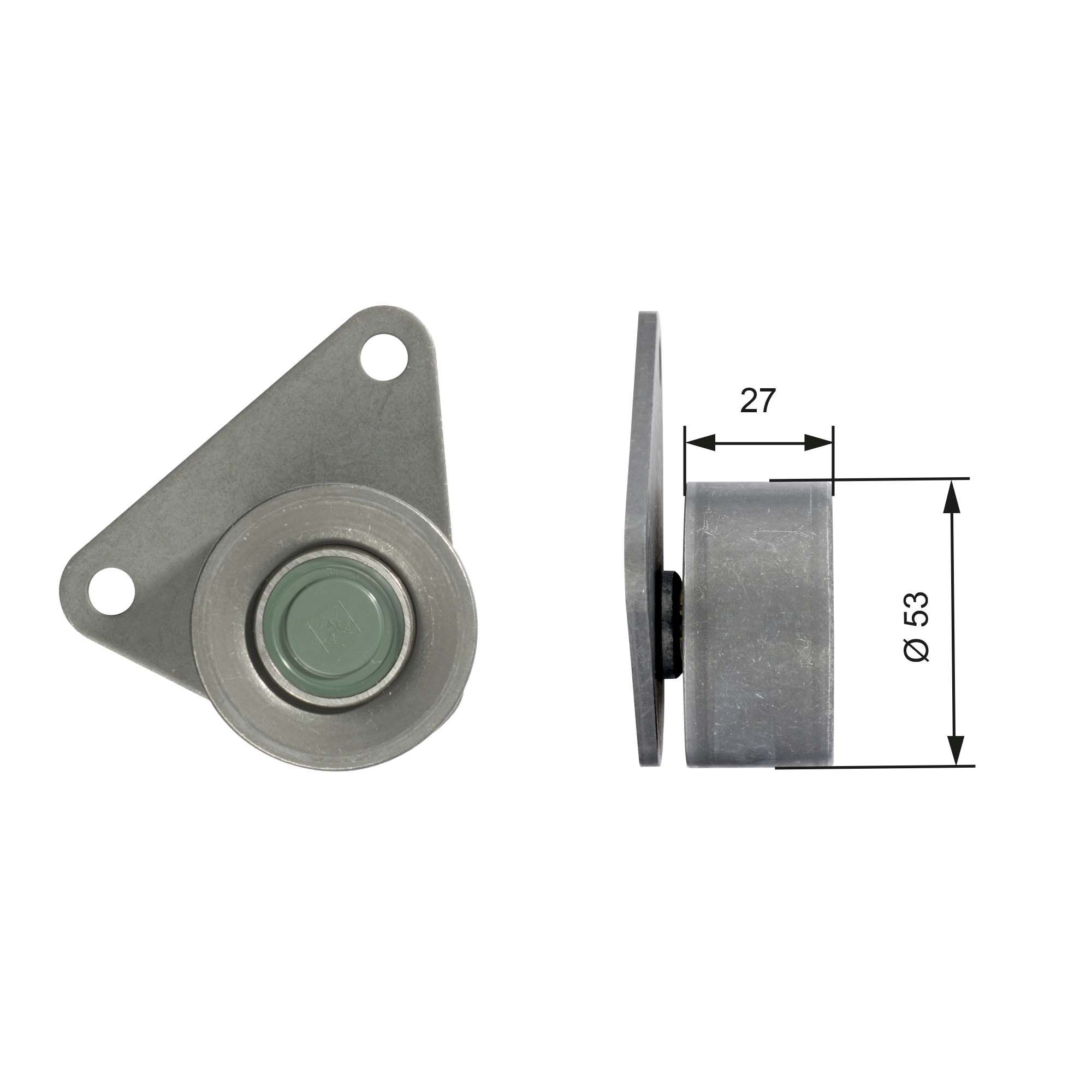 GATES FleetRunner™ Micro-V® Stretch Fit® T42097 Timing belt deflection pulley