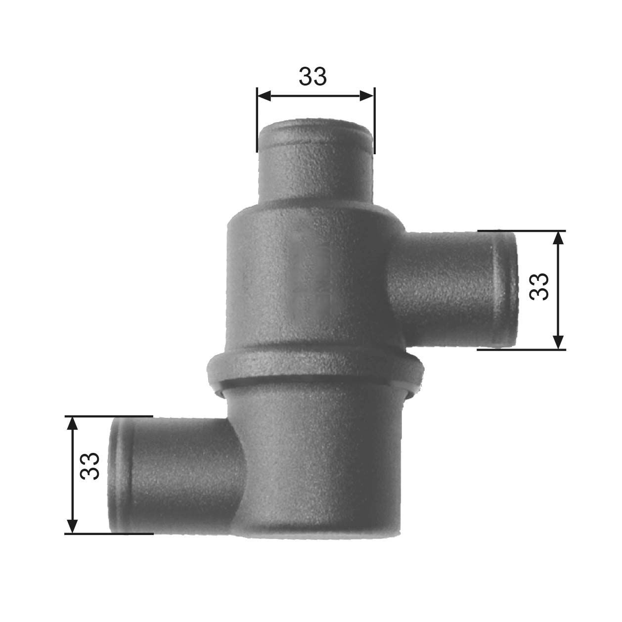 7412-10264 GATES Opening Temperature: 80°C, with housing Thermostat, coolant TH15380 buy