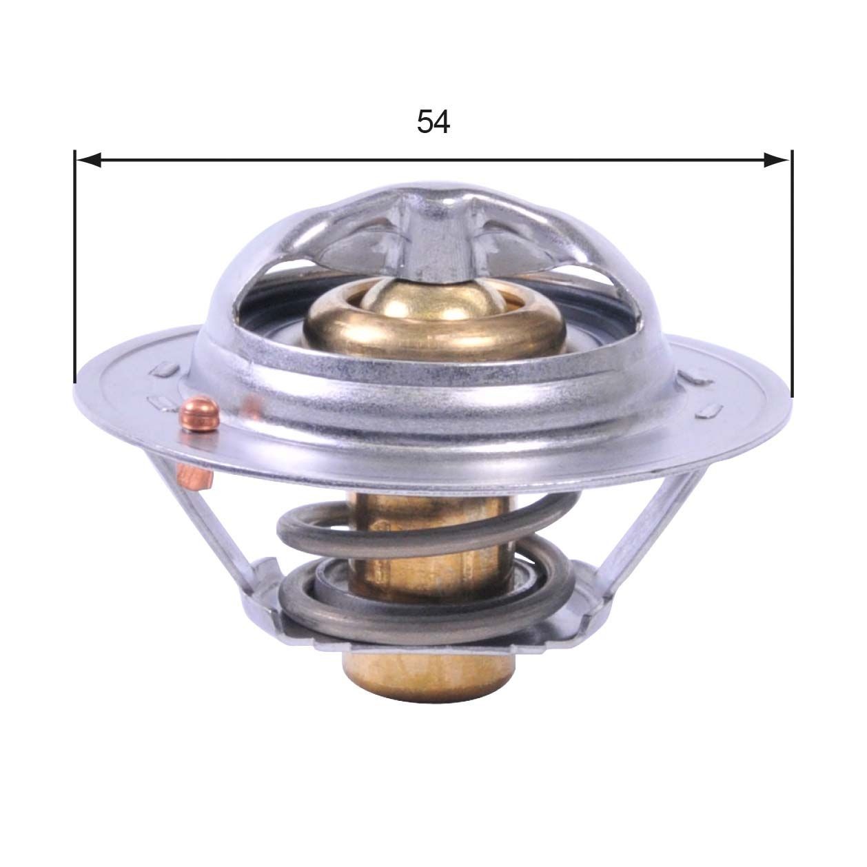 GATES TH43182G1 Engine thermostat Opening Temperature: 82°C, with gaskets/seals, without housing