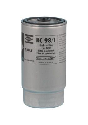 MAHLE ORIGINAL Fuel filter KC 98/1 for BMW E38