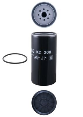 79631227 MAHLE ORIGINAL In-Line Filter Height: 181,0, 181mm Inline fuel filter KL 117 buy