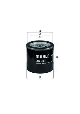 OC90OF Oil filters MAHLE ORIGINAL OC 90 OF review and test