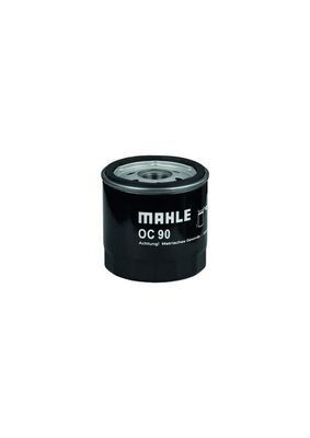 MAHLE ORIGINAL OC90OF Engine oil filter M18x1.5-6H, Spin-on Filter