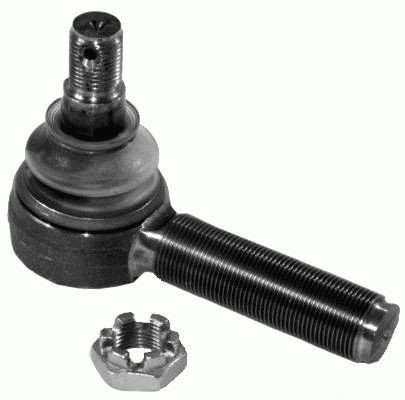 LEMFÖRDER 11380 03 Track rod end Cone Size 22 mm, M24x1,5 mm, Front Axle