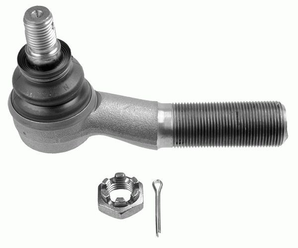 LEMFÖRDER 11452 01 Track rod end Cone Size 18 mm, M24x1,5 mm, Front Axle, with accessories