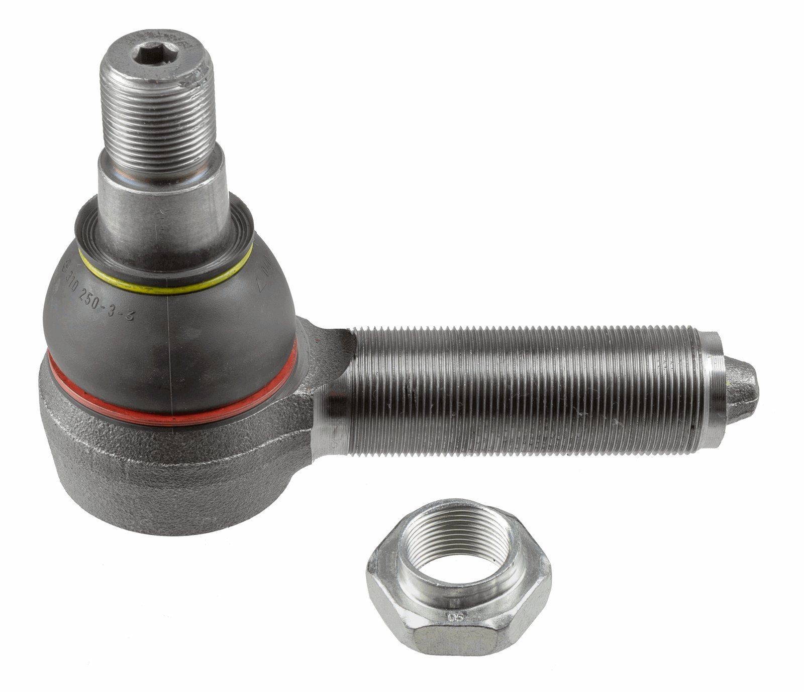 LEMFÖRDER 11492 03 Track rod end Cone Size 30 mm, M30x1,5 mm, with accessories