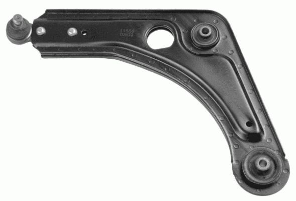 LEMFÖRDER 11656 01 Suspension arm with ball joint, with rubber mount, Front Axle, Lower, Left, Control Arm, Sheet Steel